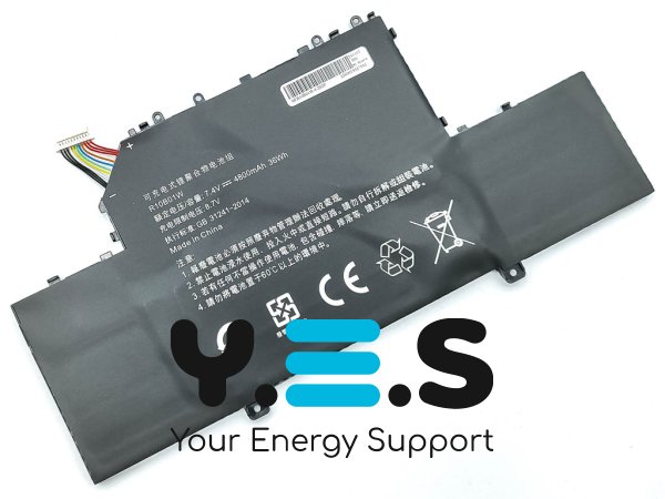Акумулятор R10B01W для Xiaomi Mi Air 12.5″ — 7.4V 4800mAh 36Wh (TM1607)
