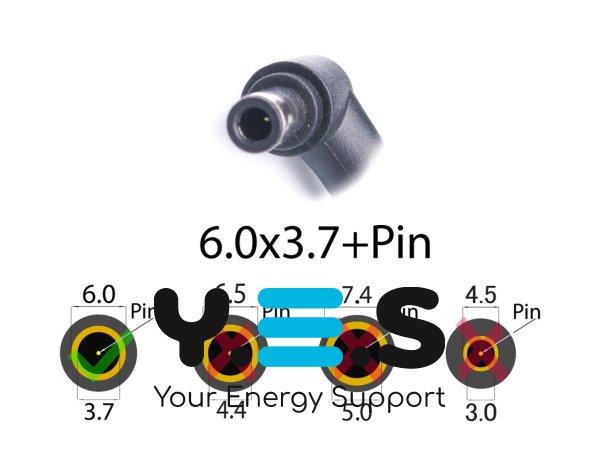 Блок живлення для ASUS UX534F/UX534FT/Q546FD/Q546F/Q537FD 19V 6.32A 120W 6.0×3.7+pin без кабелю