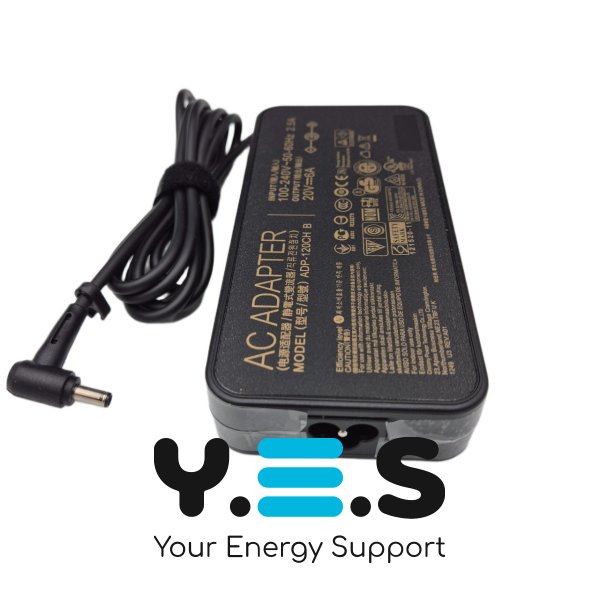 Оригінальний блок живлення 120W 20V 6A для ASUS ZenBook 15 UX534FTC/UX534FA/UX534FT/UX534 4.5×3.0+Pin, без кабелю