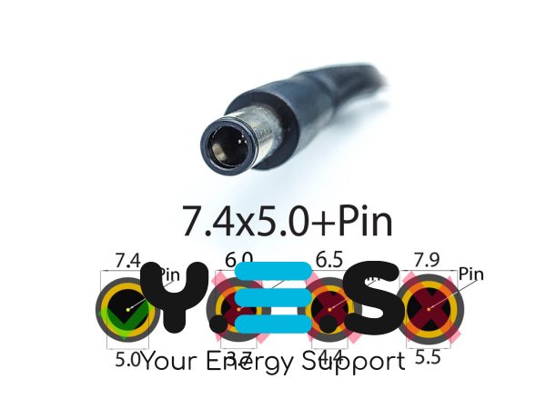 Блок живлення HP dv7-1100/dv7-1200/dv7-2000 19V 4.74A 90W штекер 7.4×5.0 з PIN