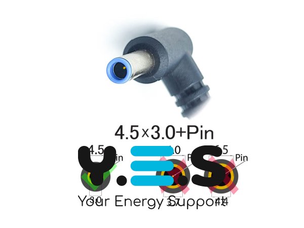 Оригінальний блок живлення HP 250-G3/250-G4/250-G5/255-G3 19.5V 3.33A 65W 4.5×3.0+Pin Blue без кабелю