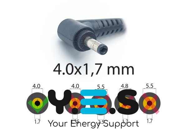 Оригінальний блок живлення для Lenovo 100-14 — 20V 2.25A 45W, штекер 4.0×1.7