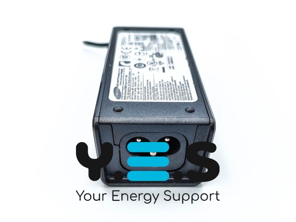 Оригінальний зарядний адаптер для Samsung 19V 2.1A 40W, штекер 5.5×3.0 з піном