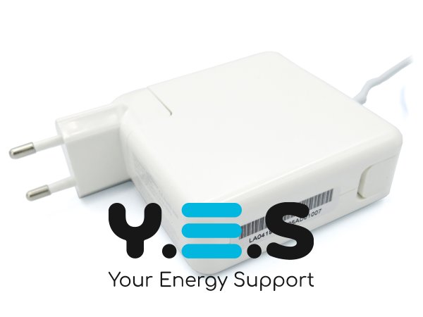 Блок живлення Apple MagSafe 85W 18.5V 4.6A для A1260,A1229,A1172,A1222,A1343,A1297,A1290,A1286 + вилка