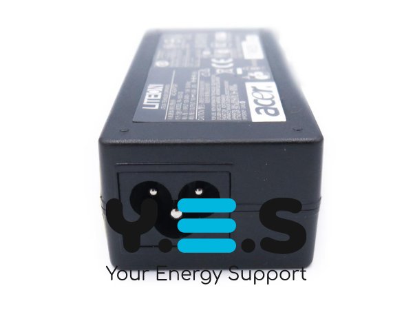 Адаптер живлення для Acer eMachines G630/G640/G720/G725/G730 19V 3.42A 65W 5.5×1.7 без кабелю