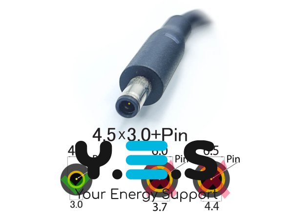 Оригінальний зарядний адаптер для Dell 65W 19.5V 3.34A (4.5×3.0 з піном), без кабелю