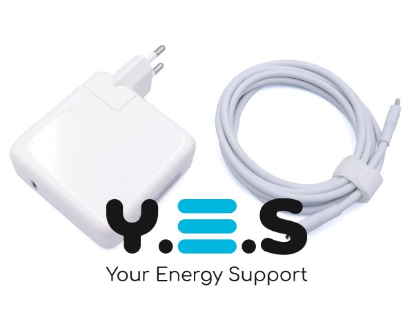 Блок живлення USB‑C (USB 3.1) 61W для Apple A1708, A1706, A1718 (A1718)