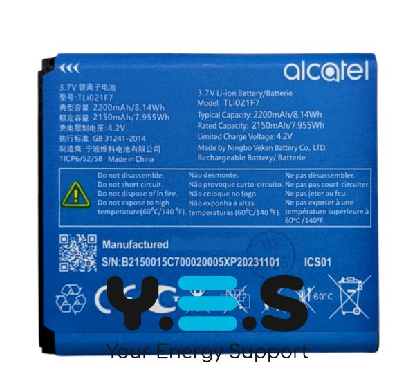 Акумулятор для Alcatel Mini 2 (TLi021F7) сумісний з EE70, EE71, MW70VK, EE70VB