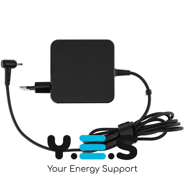 Блок живлення для ноутбука ASUS 19V 3.42A 65W 3.0×1.0 L‑штекер (квадр.), чорний