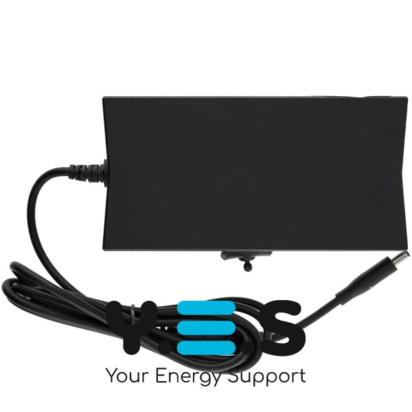 Зарядний адаптер для ноутбука Dell 130W 19.5V 6.67A, штекер 4.5×3.0 Pin, чорний Slim