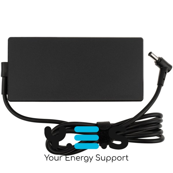 Зарядний адаптер для ноутбука ASUS 180W (20V/9A), штекер 6.0×3.7мм PIN, чорний, прямокутний