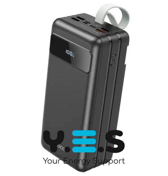 Павербанк Hoco J86B Electric 60000mAh 22.5W, чорний
